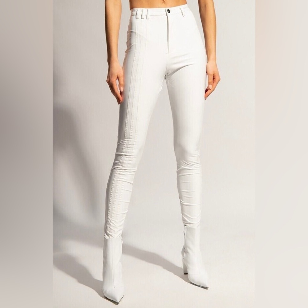 Addidas X Ivy Park White Core Latex Pants